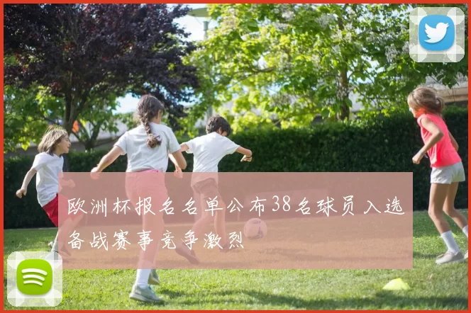 欧洲杯报名名单公布38名球员入选备战赛事竞争激烈