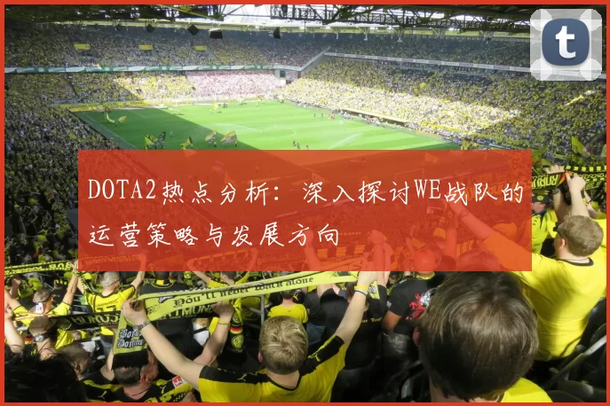 DOTA2热点分析：深入探讨WE战队的运营策略与发展方向